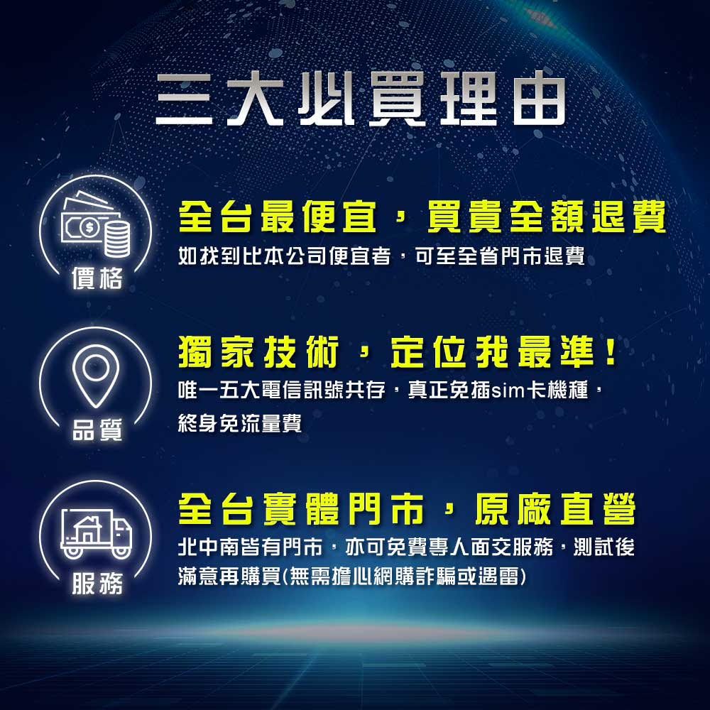 三大必買理由